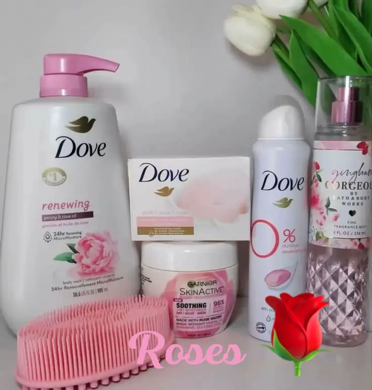 Dove Renewing Shower Gel - Gel de ducha con peonía y aceite de