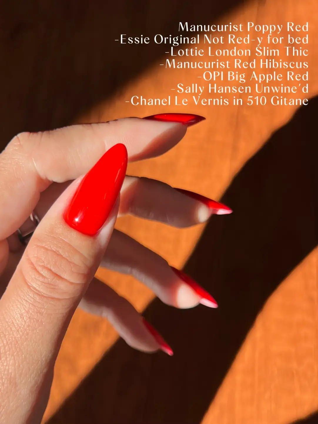 Dark Red Enamel-Red Hibiscus - Manucurist