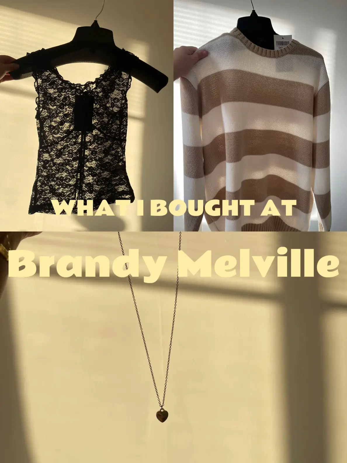 Brandy Melville Mock Tank Top Womens Size Small Medium Large