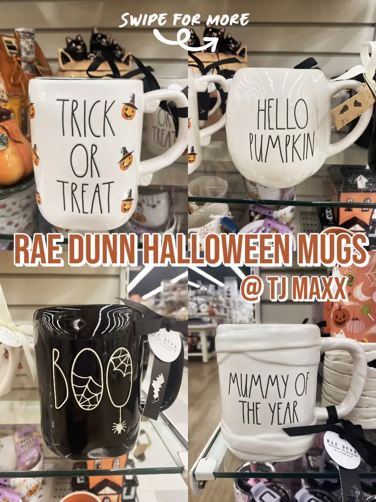 Rae Dunn Halloween store Mugs