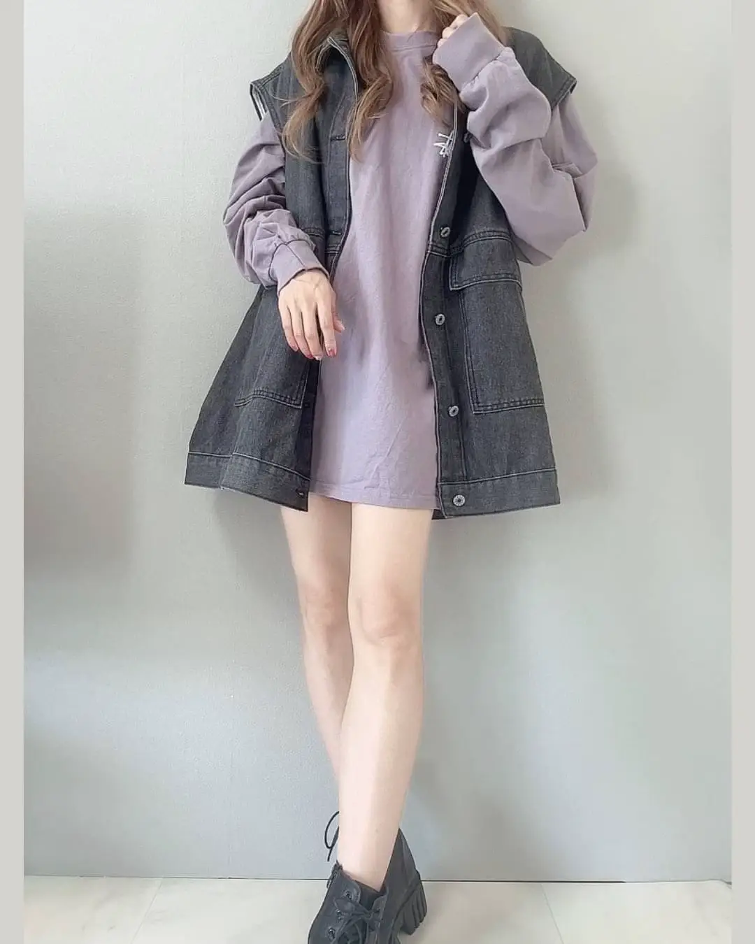 SHEIN♡デニムベスト | airiが投稿したフォトブック | Lemon8