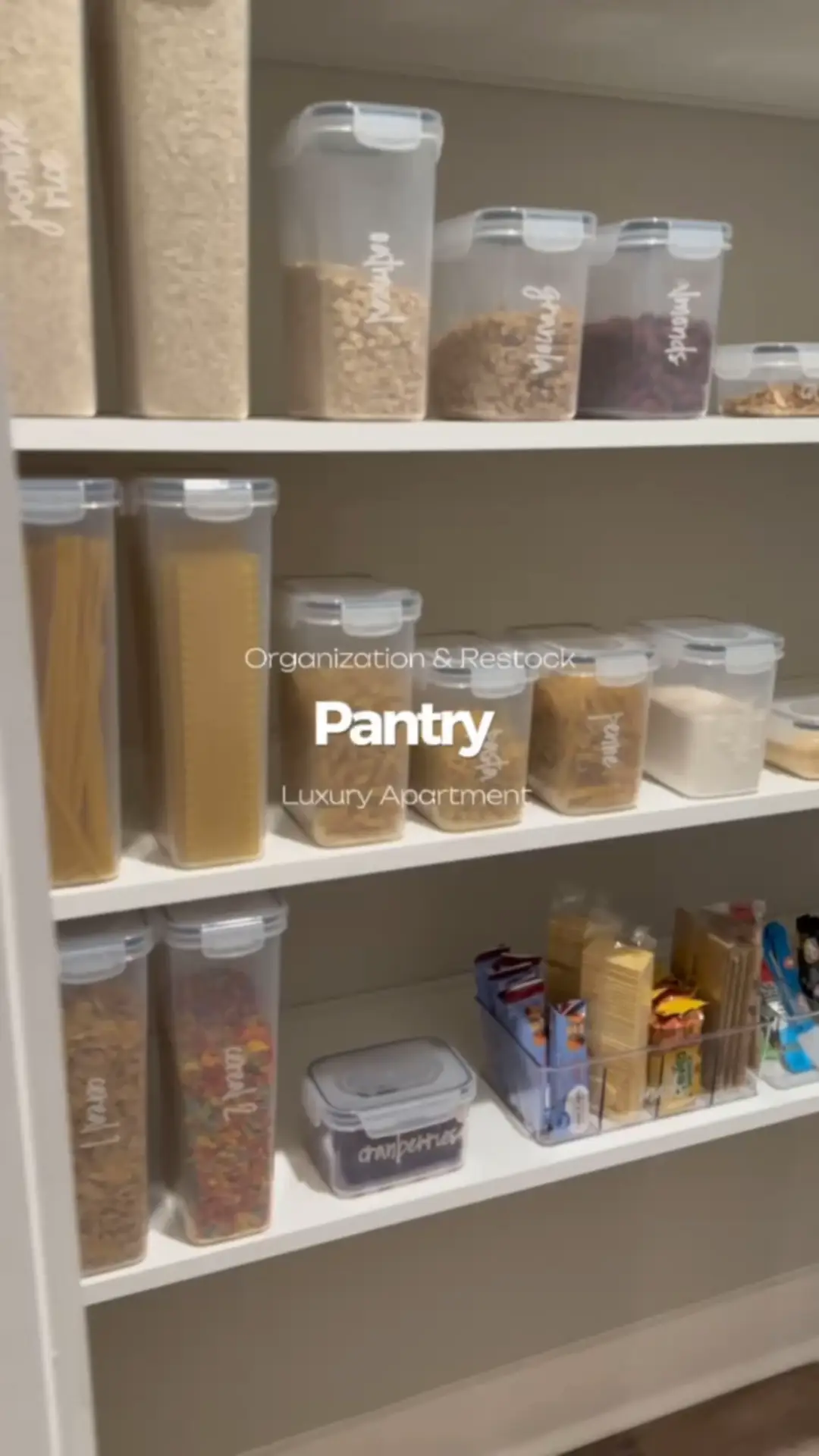 Pantry Organization: A Tour of Our Pantry - Teresa Caruso