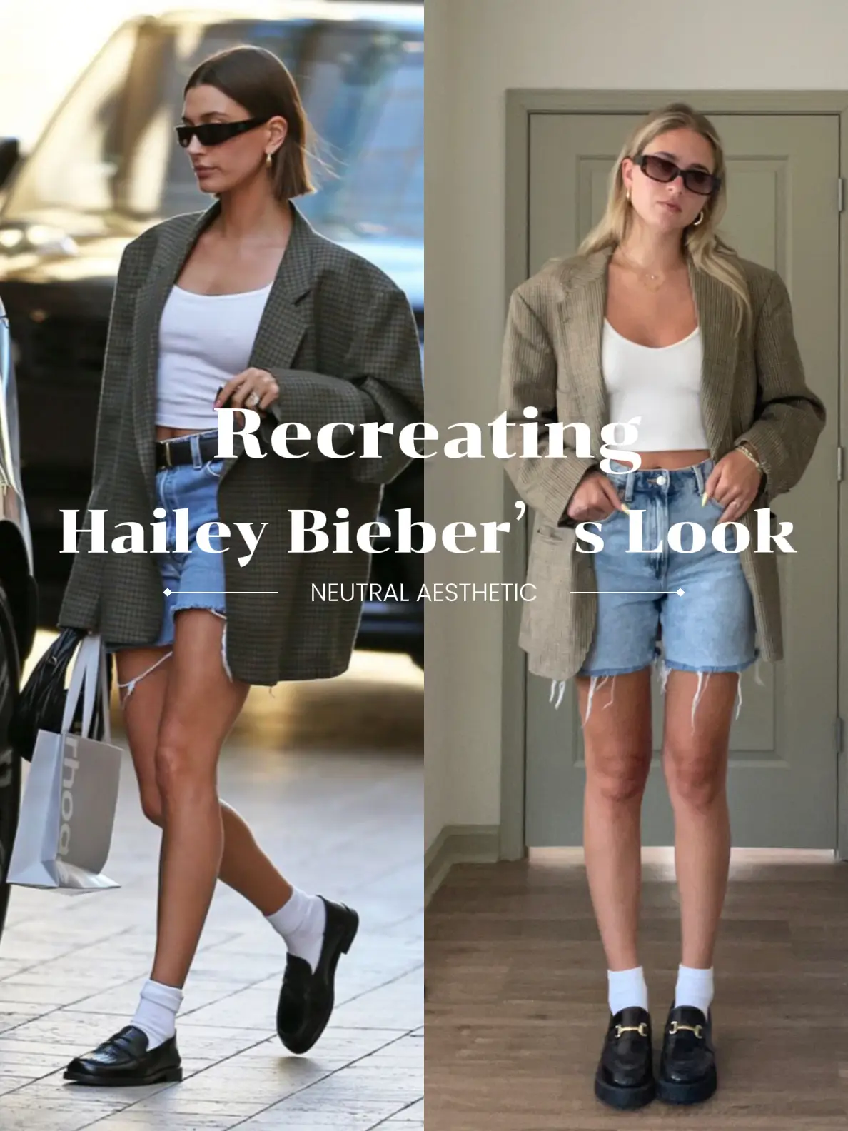 RECREATING HAILEY BIEBER STREET STYLE // Fall Outfits 