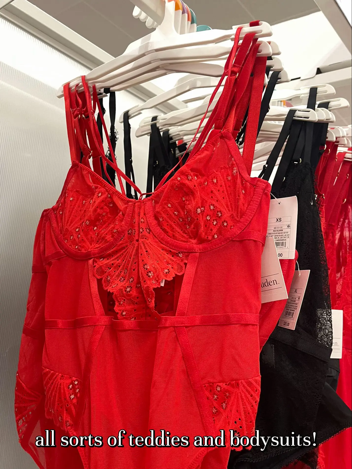 Victoria's Secret, Date Night, red, lace, bra