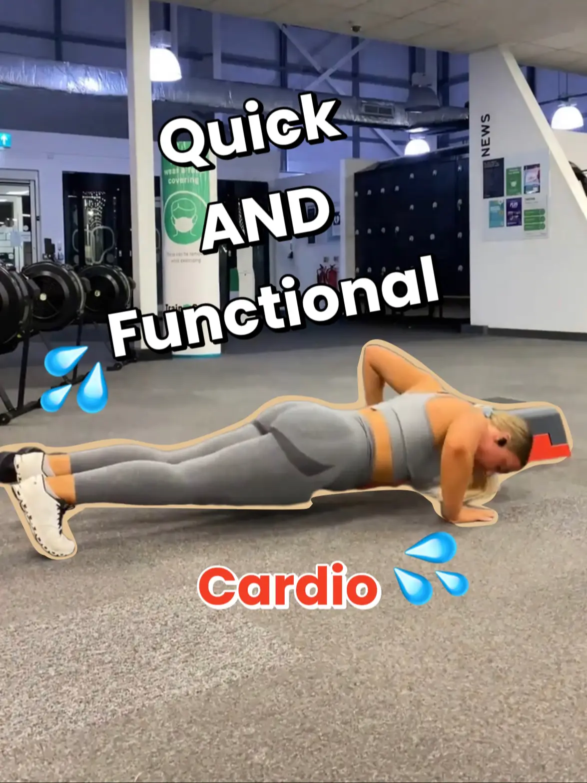 Quick AND Functional Cardio 💦, Video published by Lois 🌼