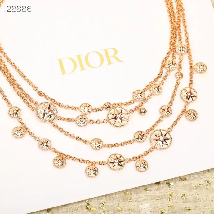 DIOR ROSE DES VENTS JEWELRY - Necklace Review & Comparison to Van Cleef &  Arpels Alhambra Collection 