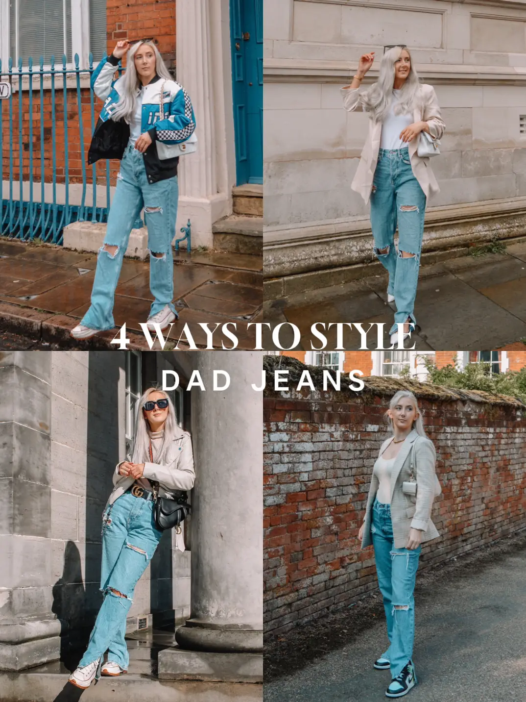 3 Ways to Style Dad Jeans + Outfit Ideas, Oh Darling Blog