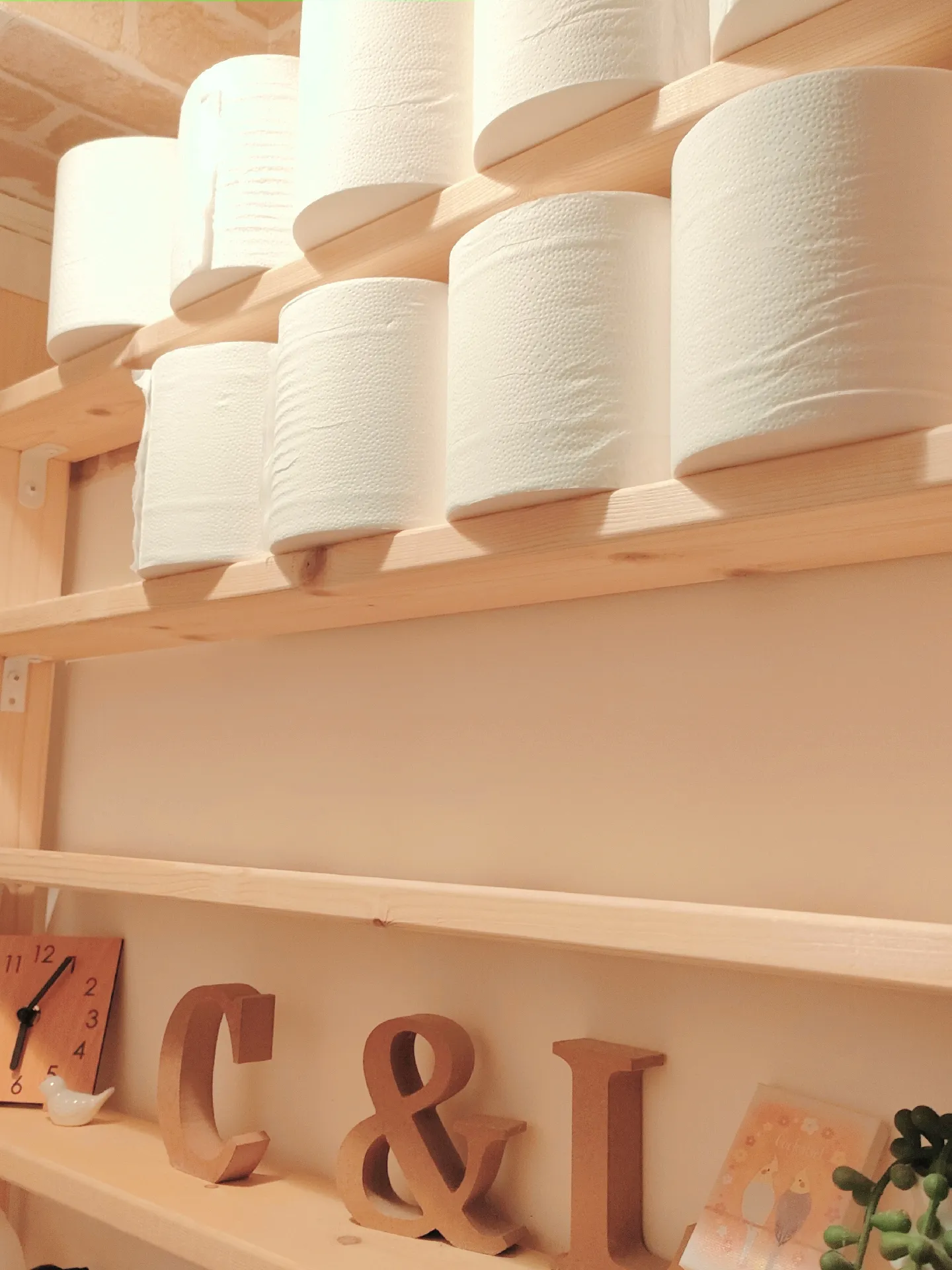 まき様 オーダートイレットペーパー&ナプキン入れ完成品