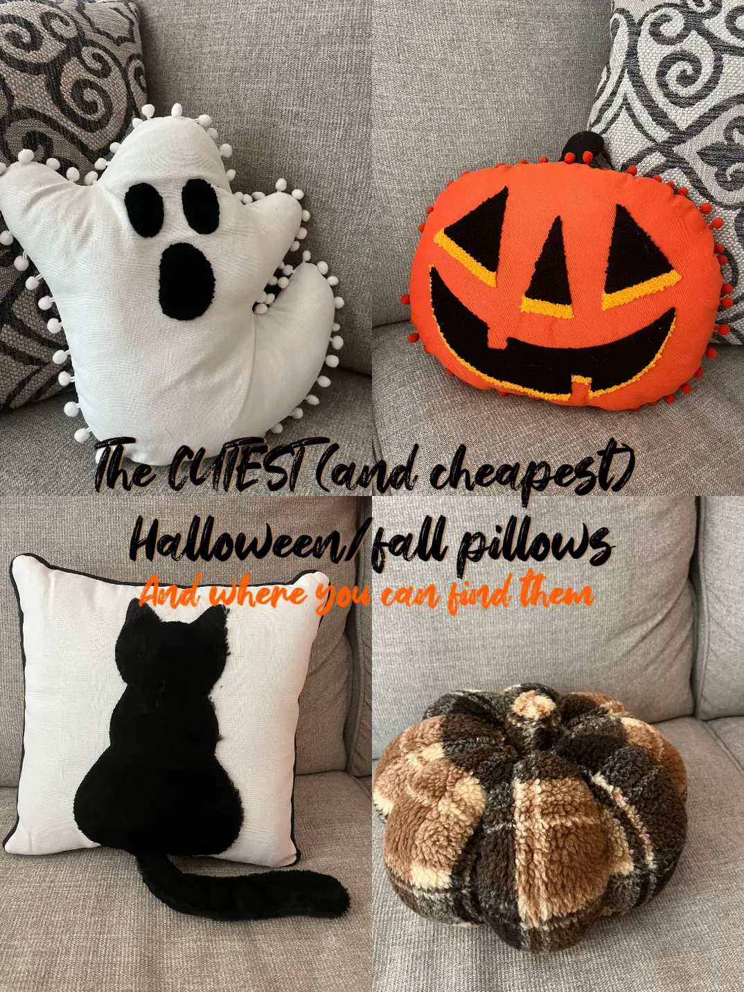 Cheap 2024 halloween pillows