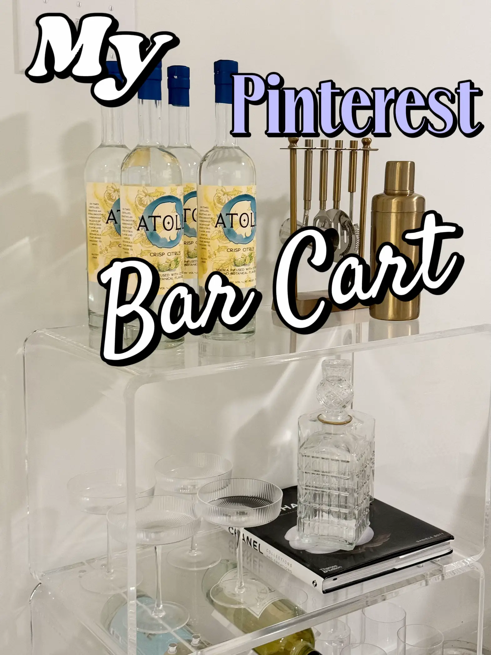 BAR CART DECOR, Gallery posted by Mar