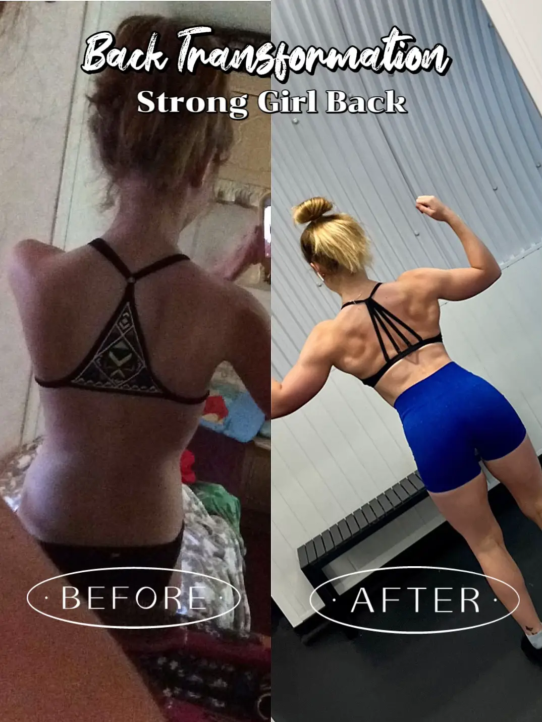 Strong Girl Back💪🏼✨-how I transformed my back