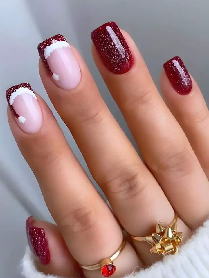 Short Christmas nail inspo Gallery posted by Bridgetxo2 Lemon8