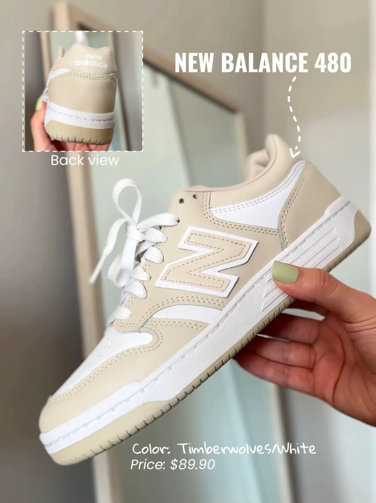 New Balance 480 Gallery posted by Paola Camel Lemon8