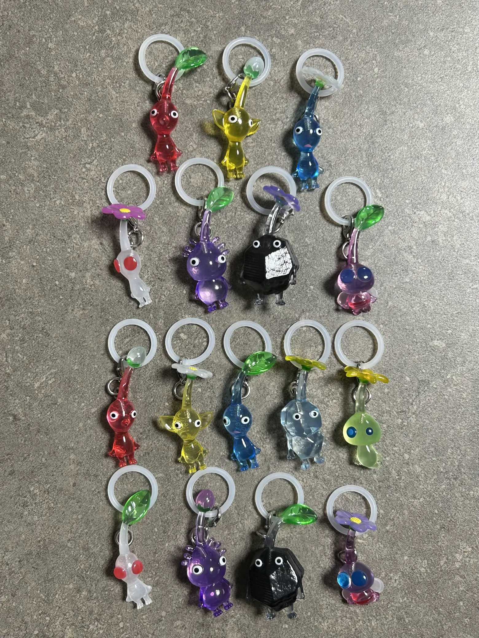 PIKMIN ピクミン めじるしアクセサリー 1・2 全16種 各 コンプ