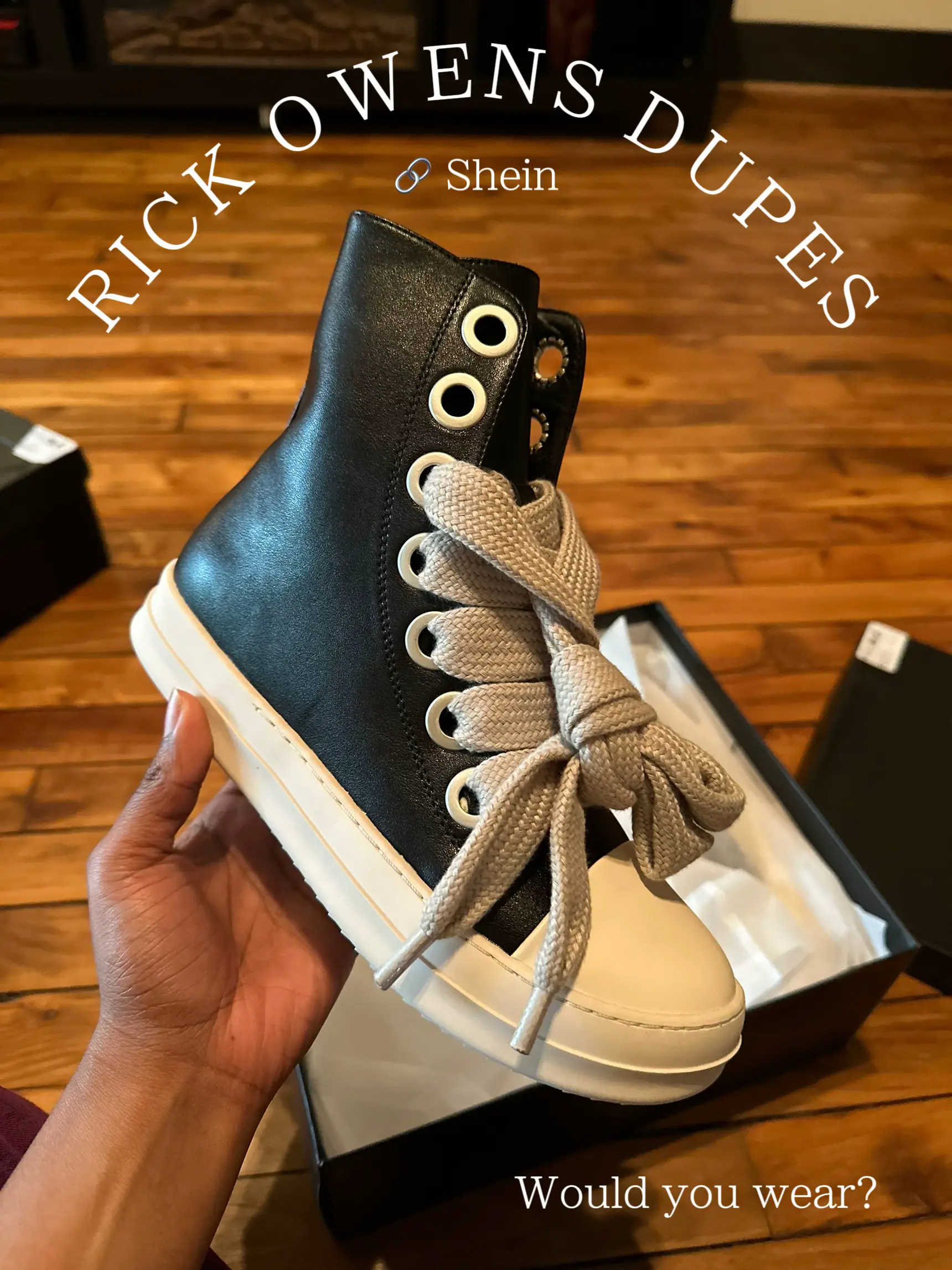 RICK OWENS DUPES 🫣 | Gallery posted by Countedasmills | Lemon8