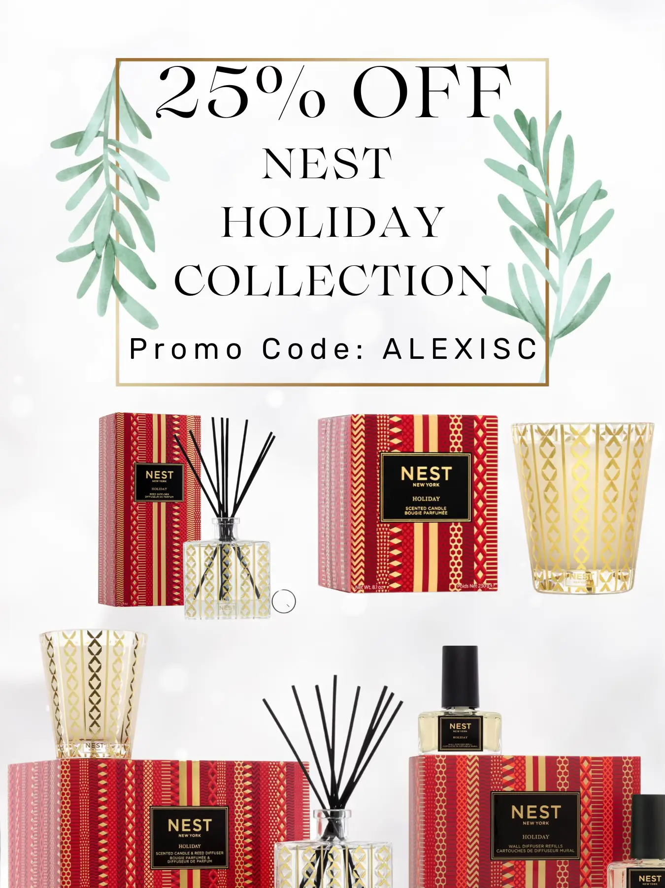 Nest Candles Holiday Collection Home Gift Guide แกลเลอรีที่โพสต์โดย AlexisChristine Lemon8