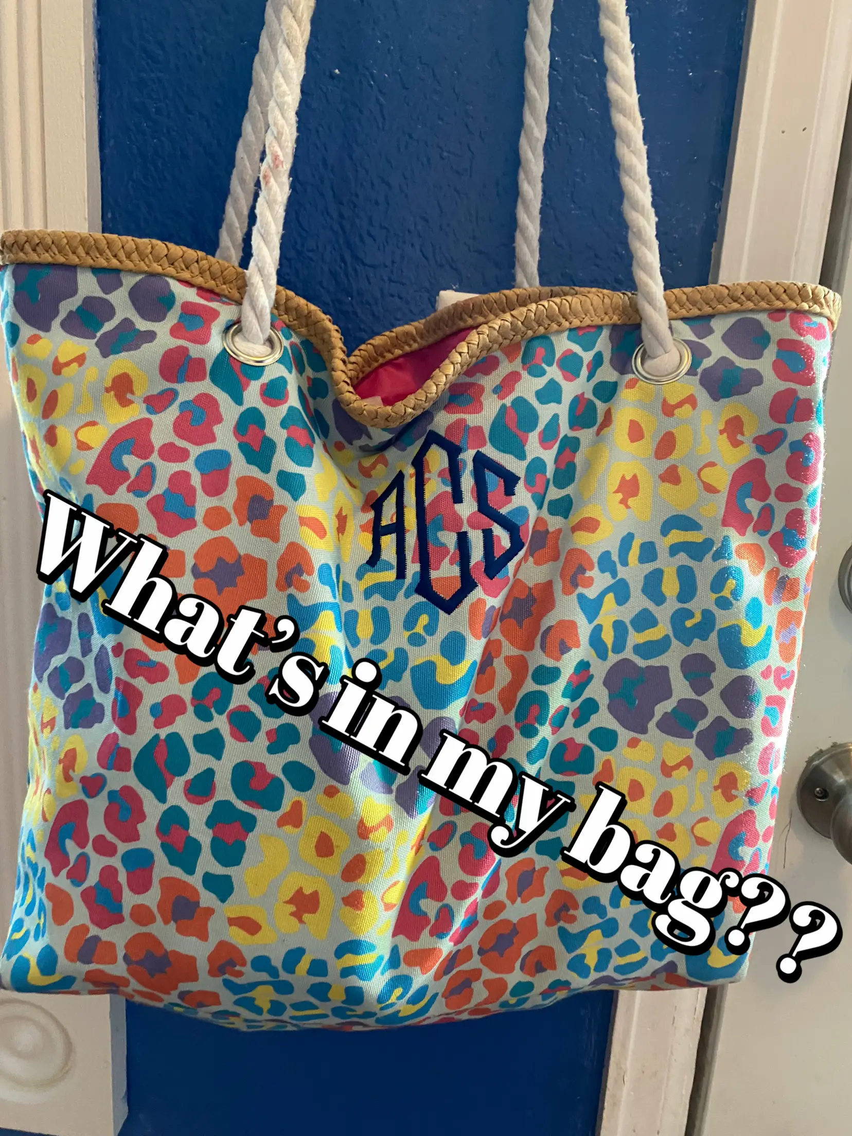 Personalized Pattern Bag Strap — Marleylilly