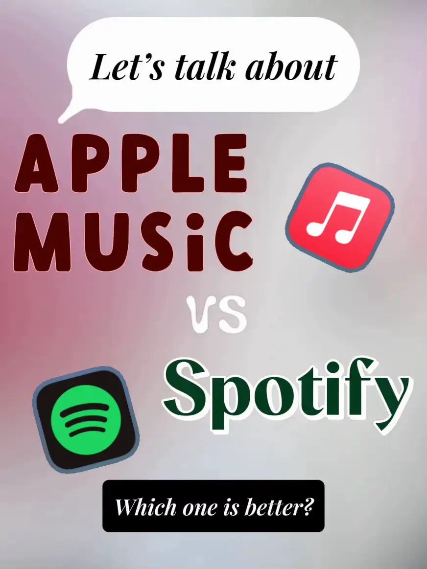 Apple Music or Spotify? | Gallery posted by Fiona Flower :) | Lemon8