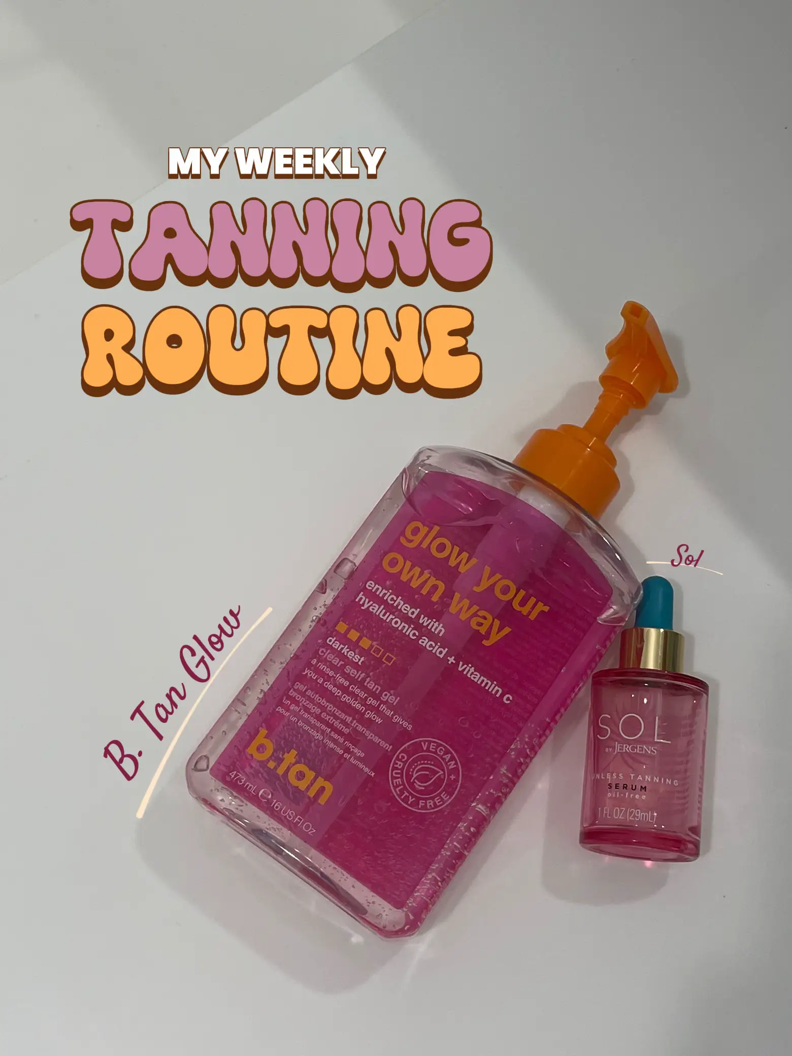 My weekly tanning routine 🌸🌞 Gallery posted by Kellyfrischmann Lemon8