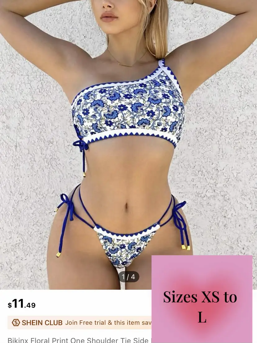 Shein bikini outlet sizing