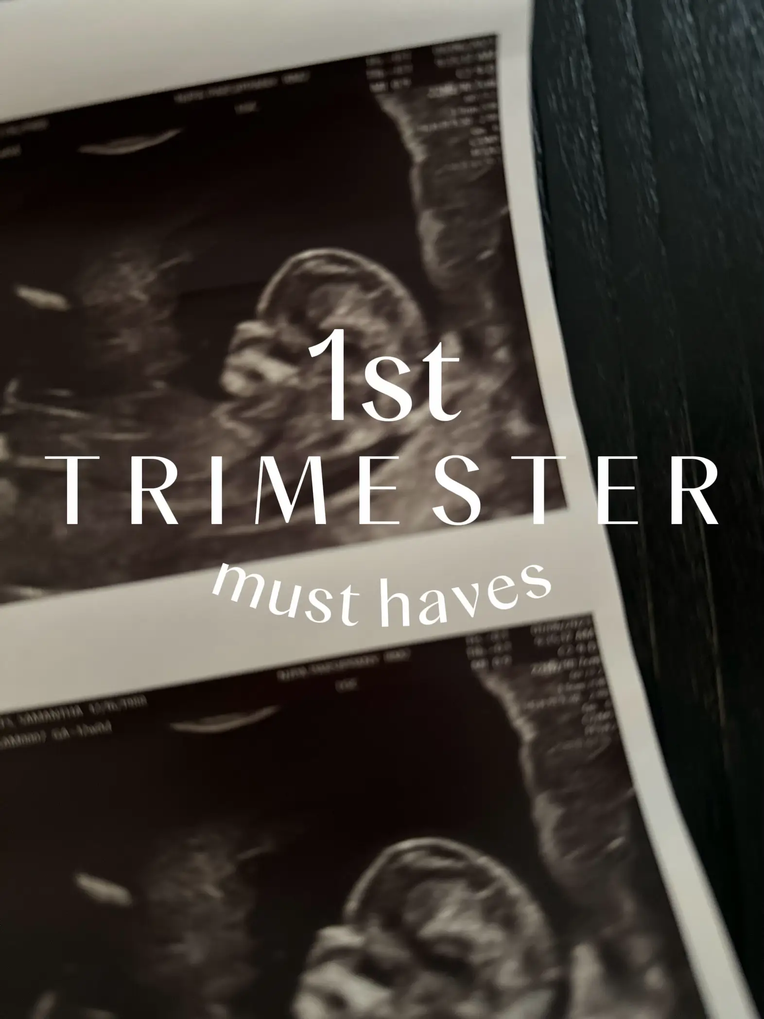 First Trimester Pregnancy Essentials - SUGAR MAPLE notes