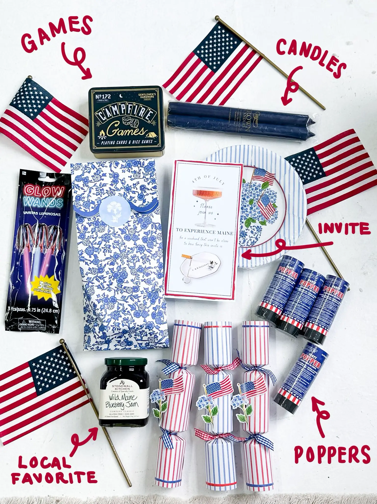 Fourth of July Gift Bag Ideas  Gallery posted by Claresulllivan