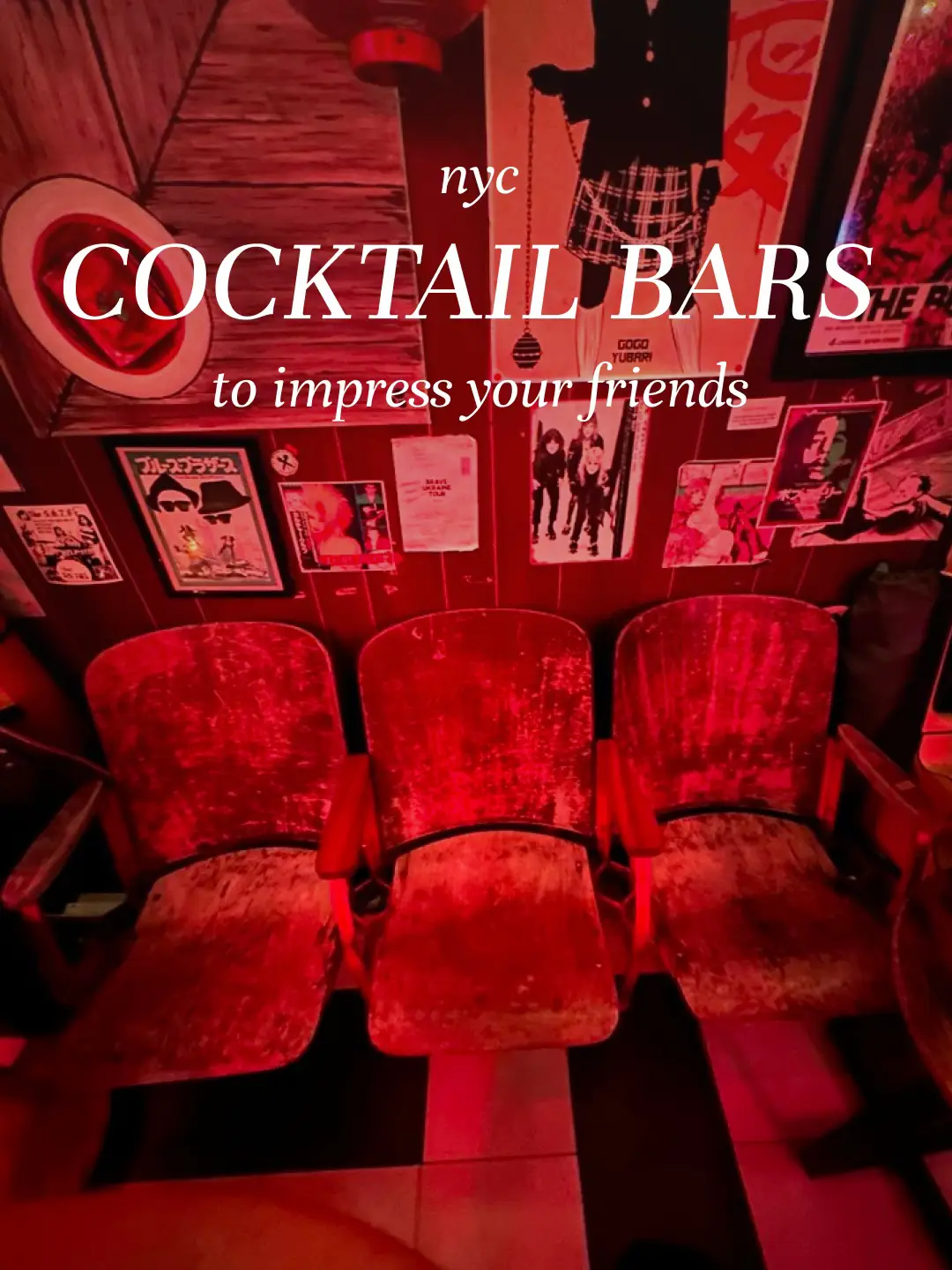 Cocktail bar NYC - Lemon8 Search