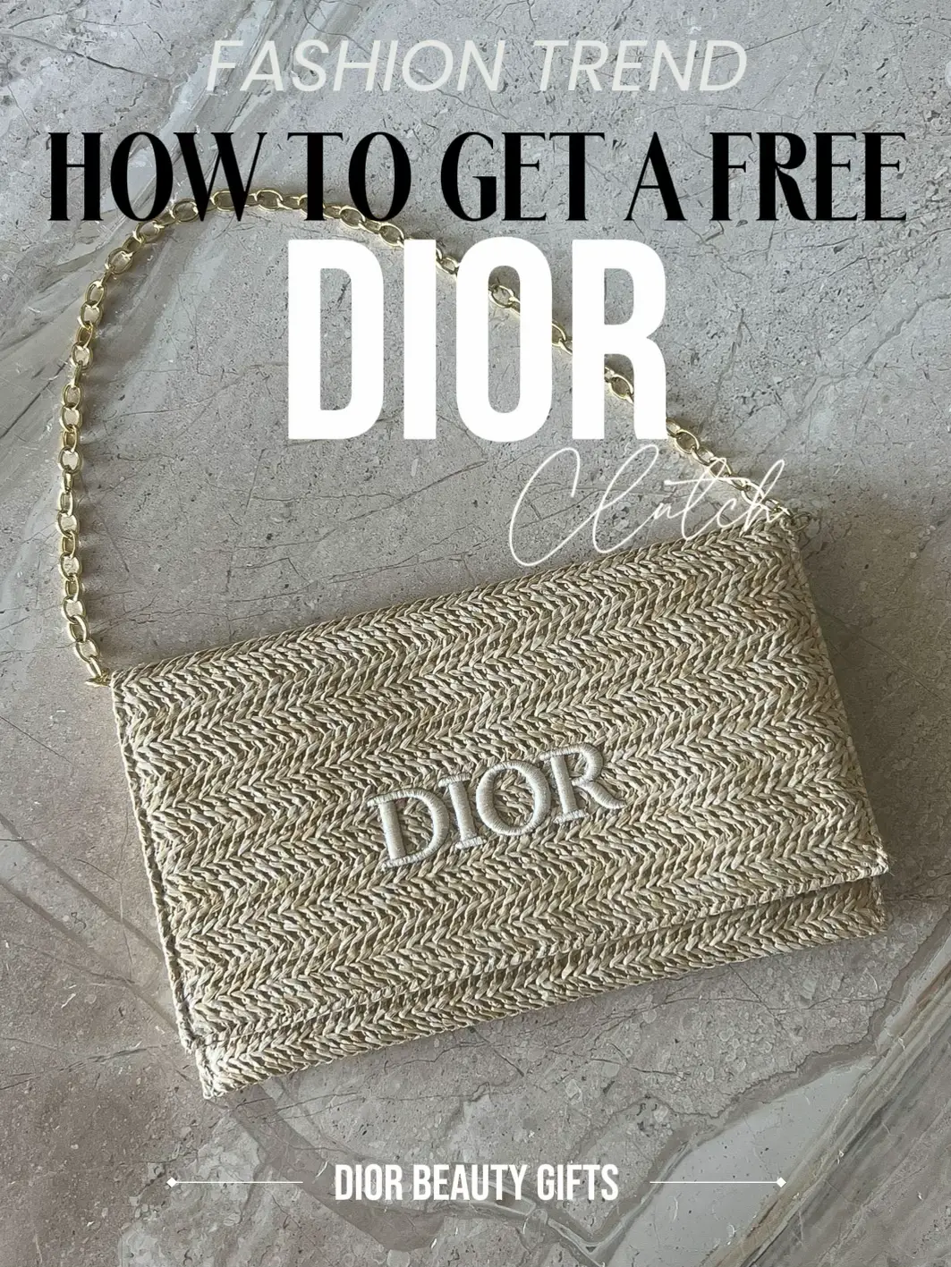 DIY!! Dior Makeup Bag to Crossbody Purse Transformation 