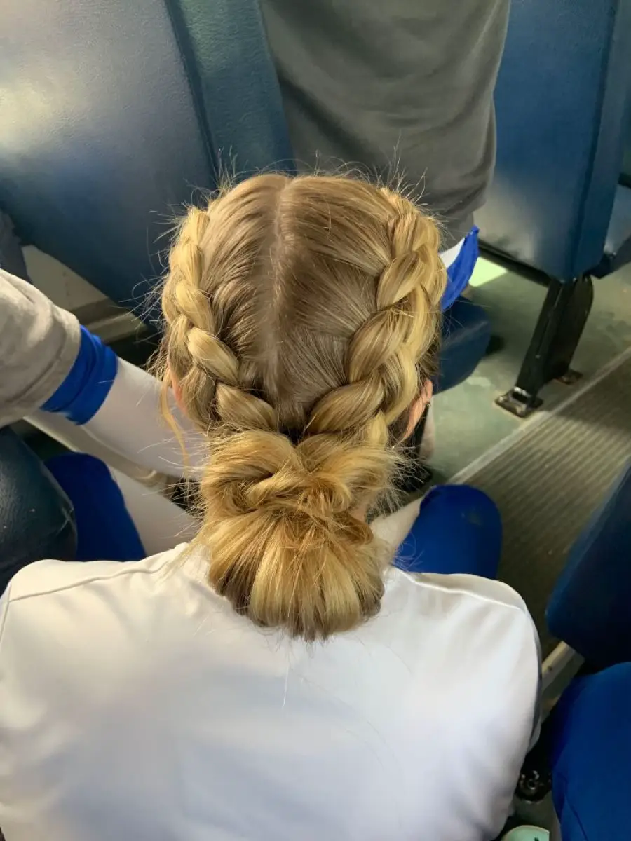 Volleyball Hairstyles Braids, In terms of cleansing, she says it's ok to  shampoo your braids - lightly! Focus on the scalp.