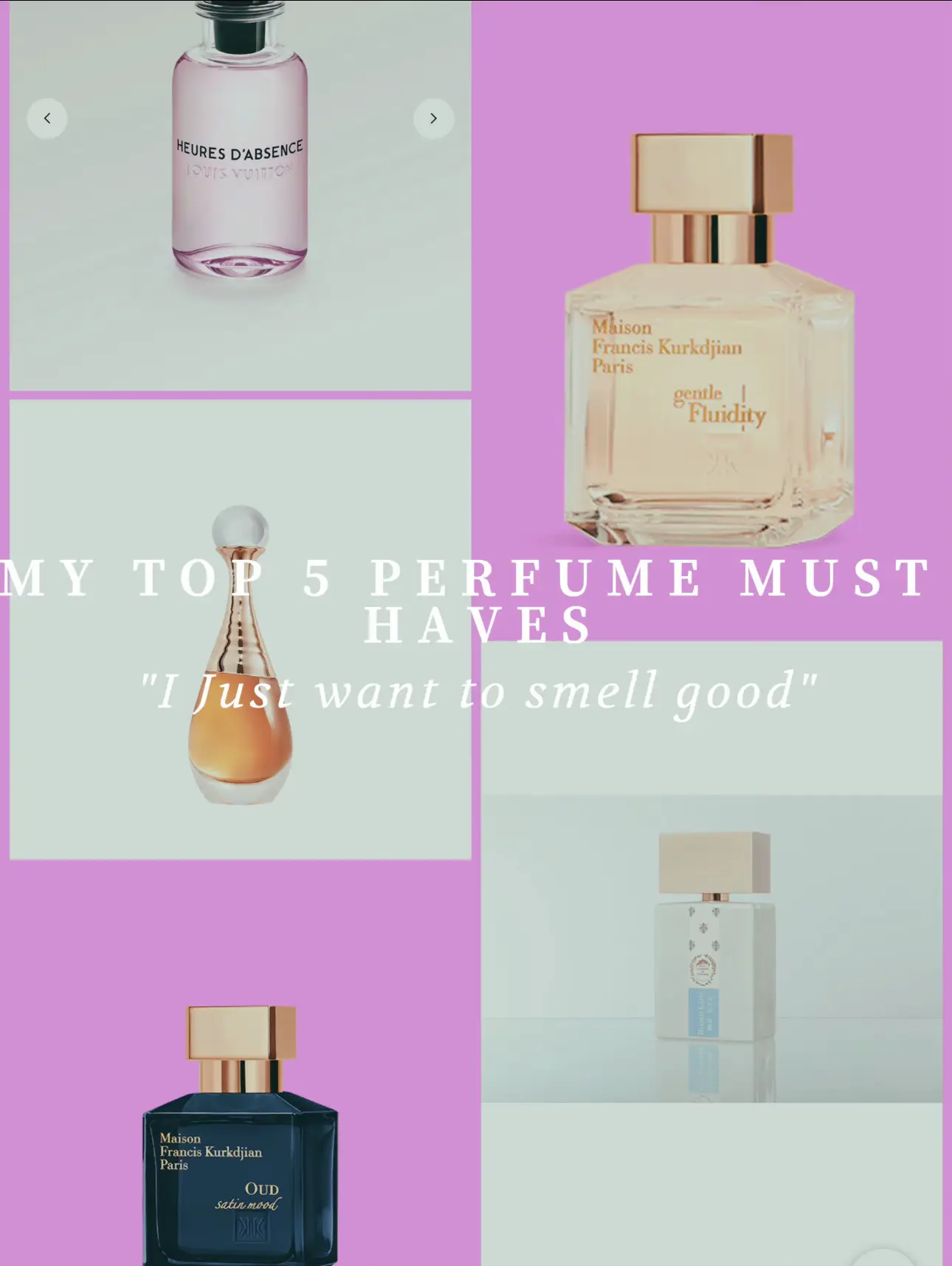 Louis Vuitton Heures d'Absence new floral musk perfume guide to scents