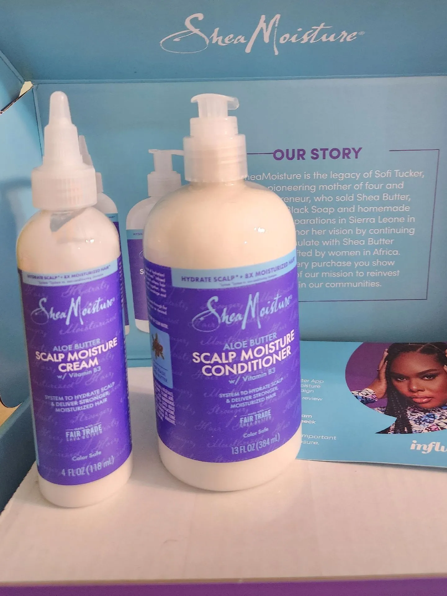 SHEA MOISTURE HAIR PRODUCTS Video published by Kellie_Kelz_Way Lemon8