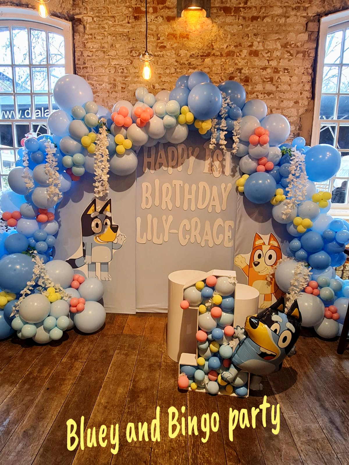 Bluey Birthday party supplies Bluey and Bingo Birthday Party Decoration  Backdro