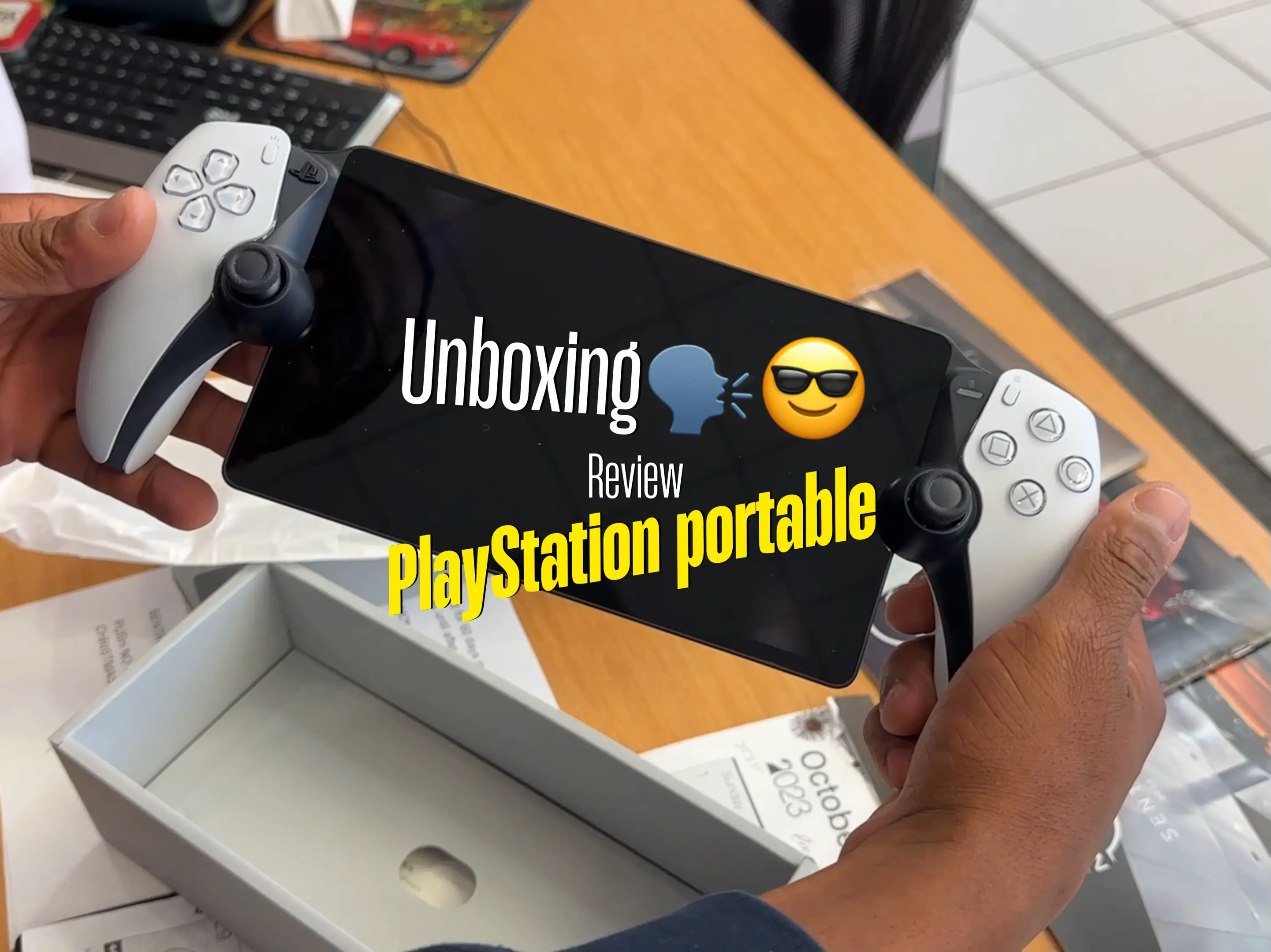 PlayStation Portal Remote Player The Handheld Gateway To Your PS5 Unboxing  - ASMR 