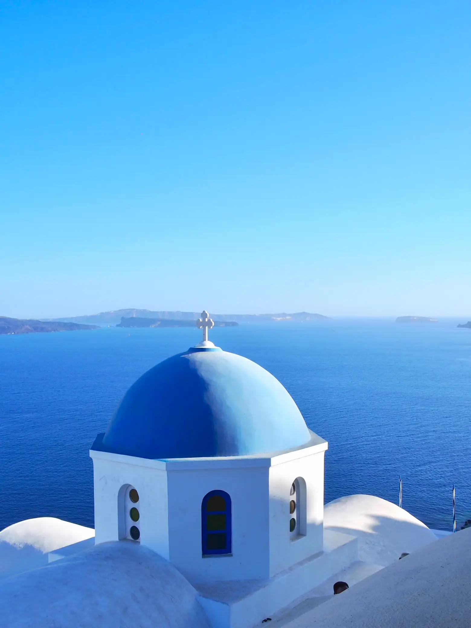 🇬🇷【サントリーニ島】ハネムーナー必見♡エーゲ海に浮かぶ青と白の絶景💙 | Tanu🌍旅する食いしん坊が投稿したフォトブック | Lemon8