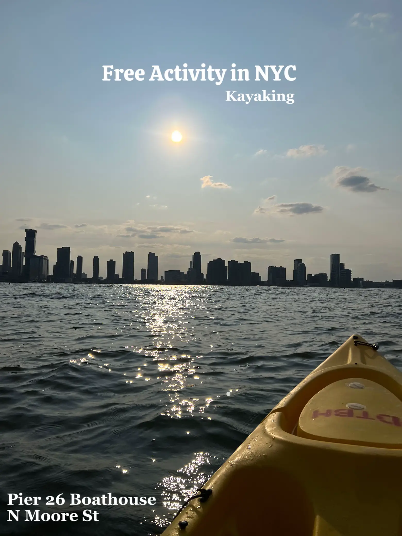 Free kayaking in NYC 🌊 Marielle が投稿したフォトブック Lemon8