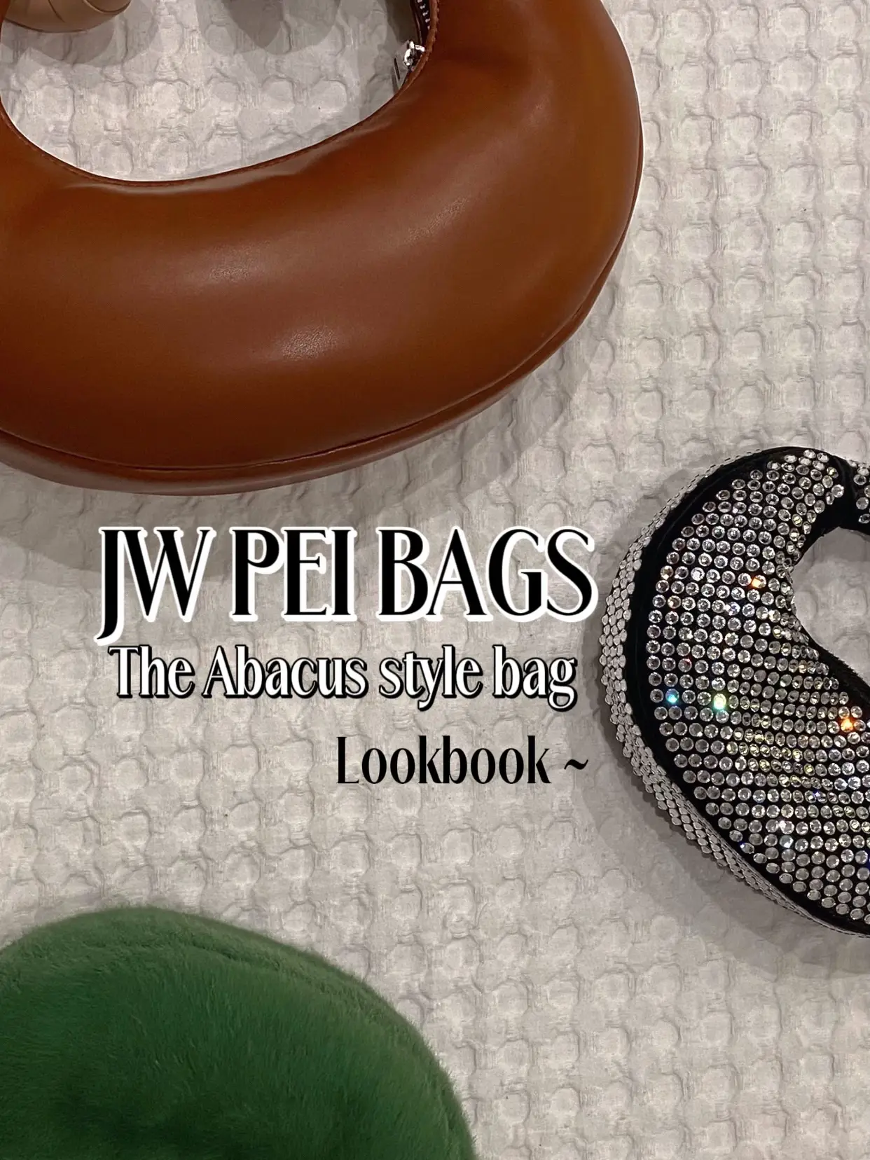 New JW PEI ABACUS TOP HANDLE BAG in color GRASS - Depop