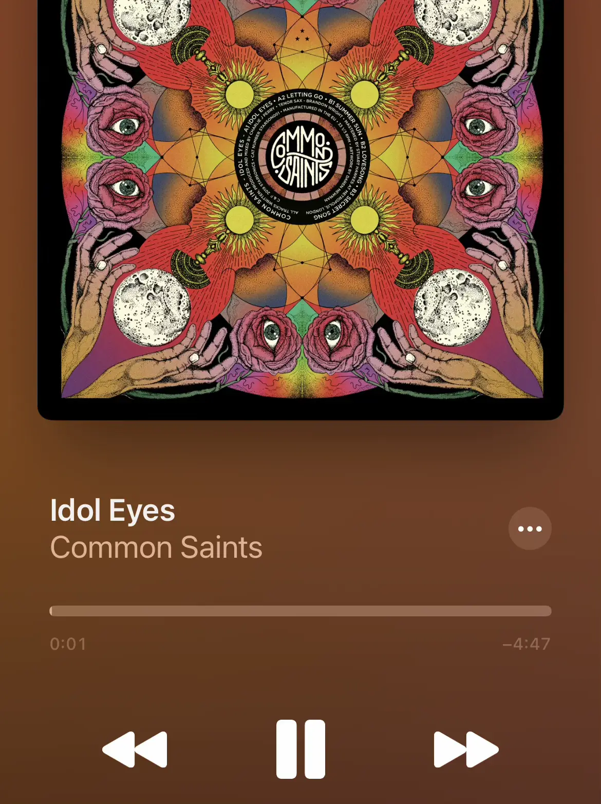 Idol Eyes  Common Saints