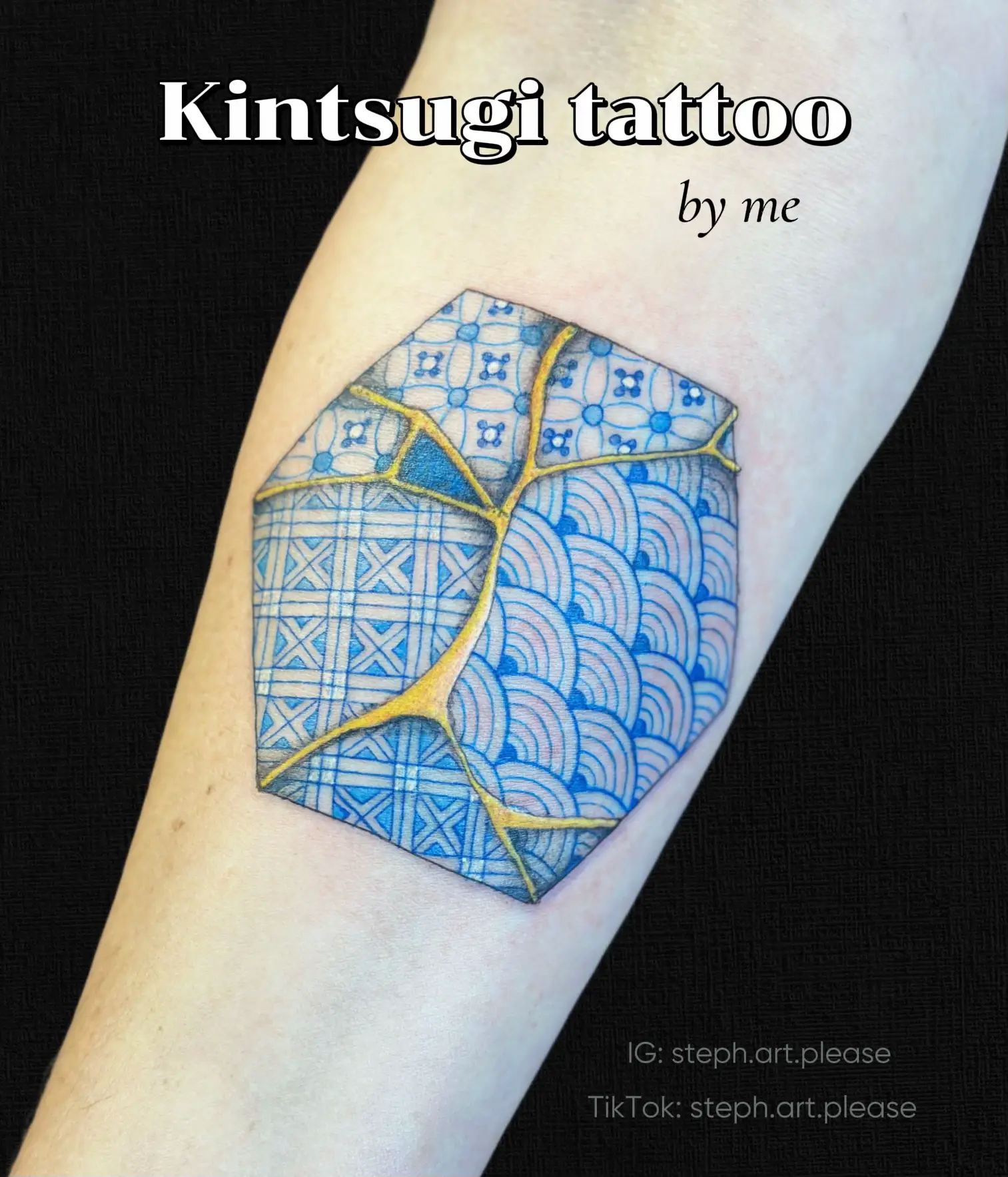 KINTSUGI TATTOO | Gallery posted by stephilis | Lemon8