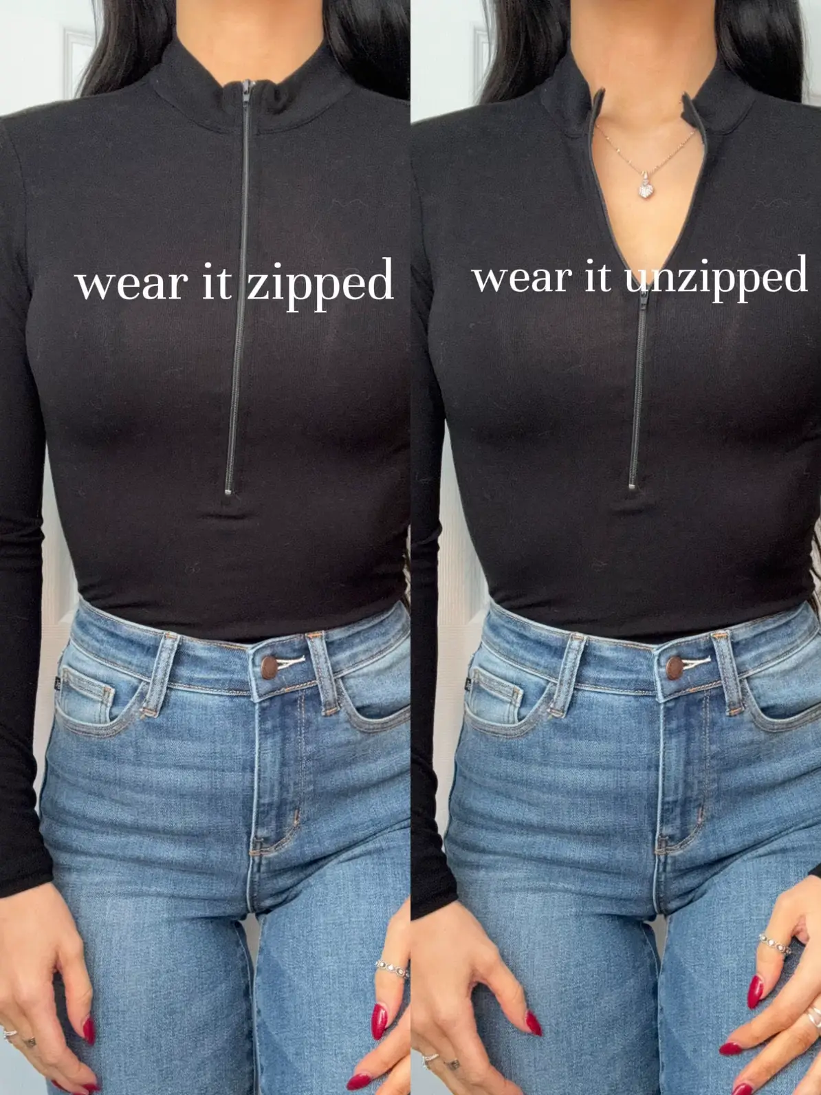 I did a Skims haul – I ordered two tops and they were so see through it was  'laughable