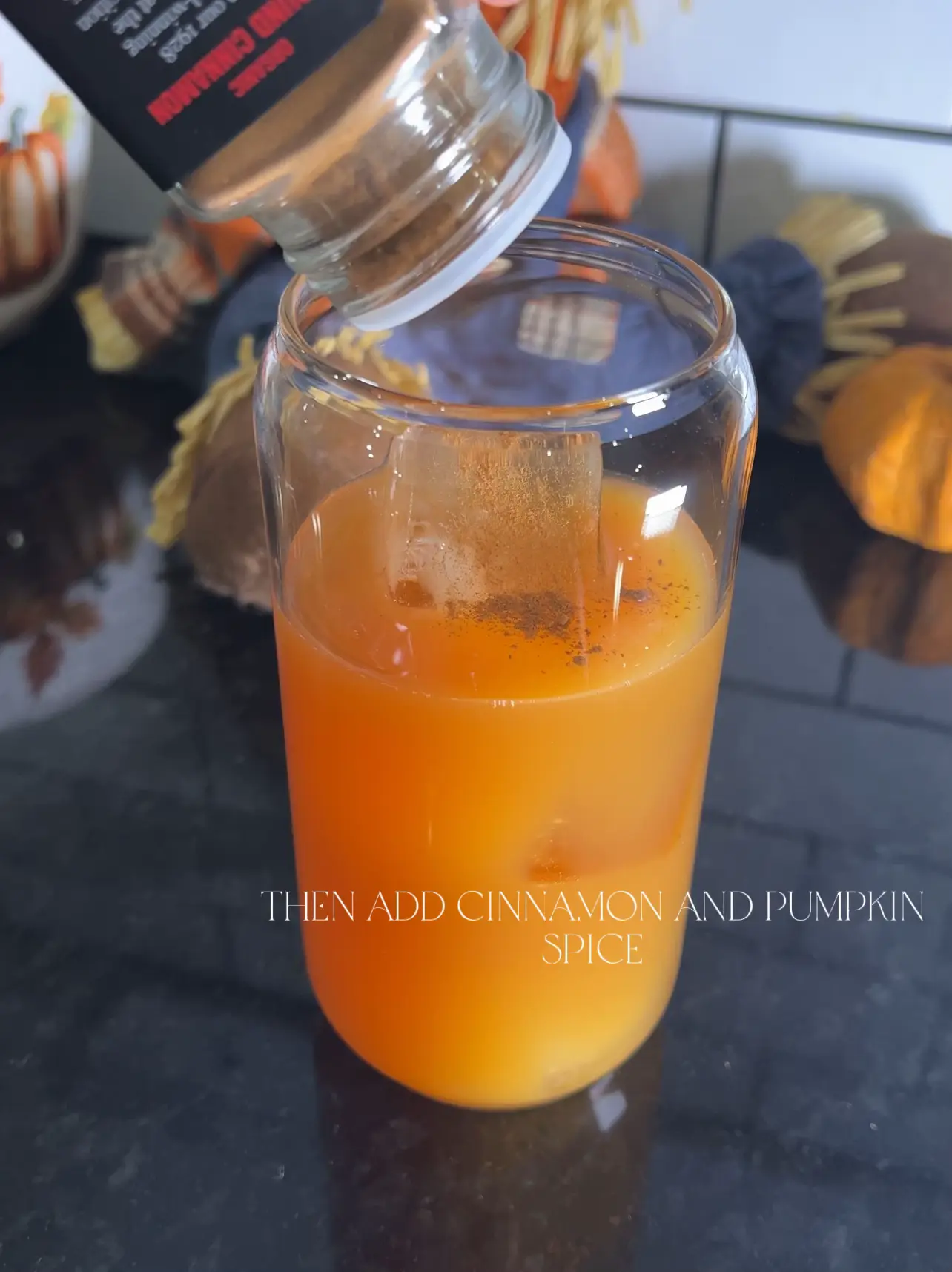 Pumpkin Apple Cider Mocktails - Healthy Little Vittles