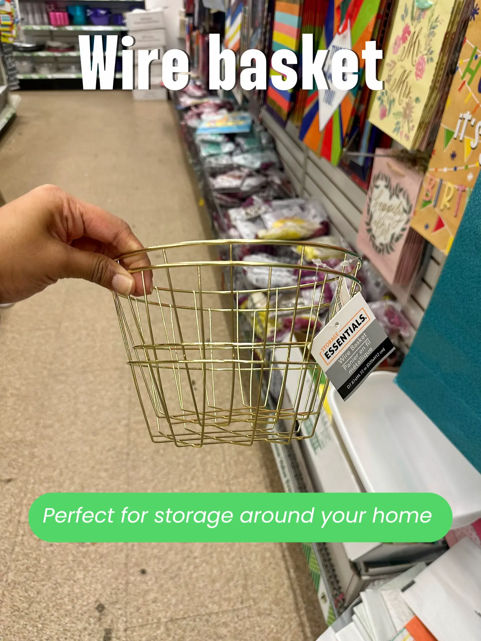 NEW Dollar Tree Storage Baskets Only $1.25