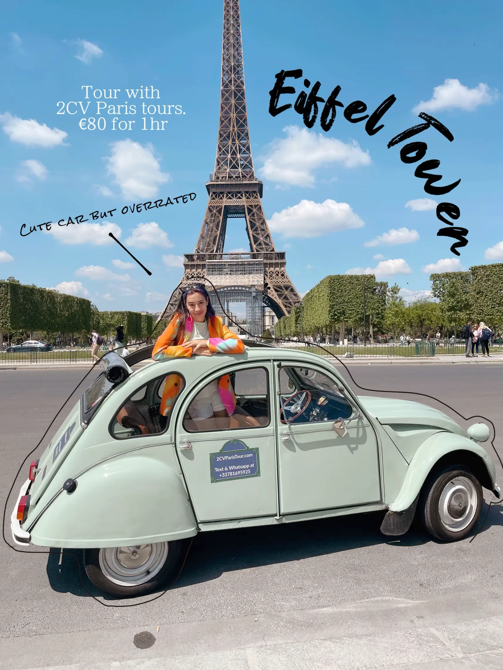 Teal Vintage Car Tour Paris - Lemon8 Search
