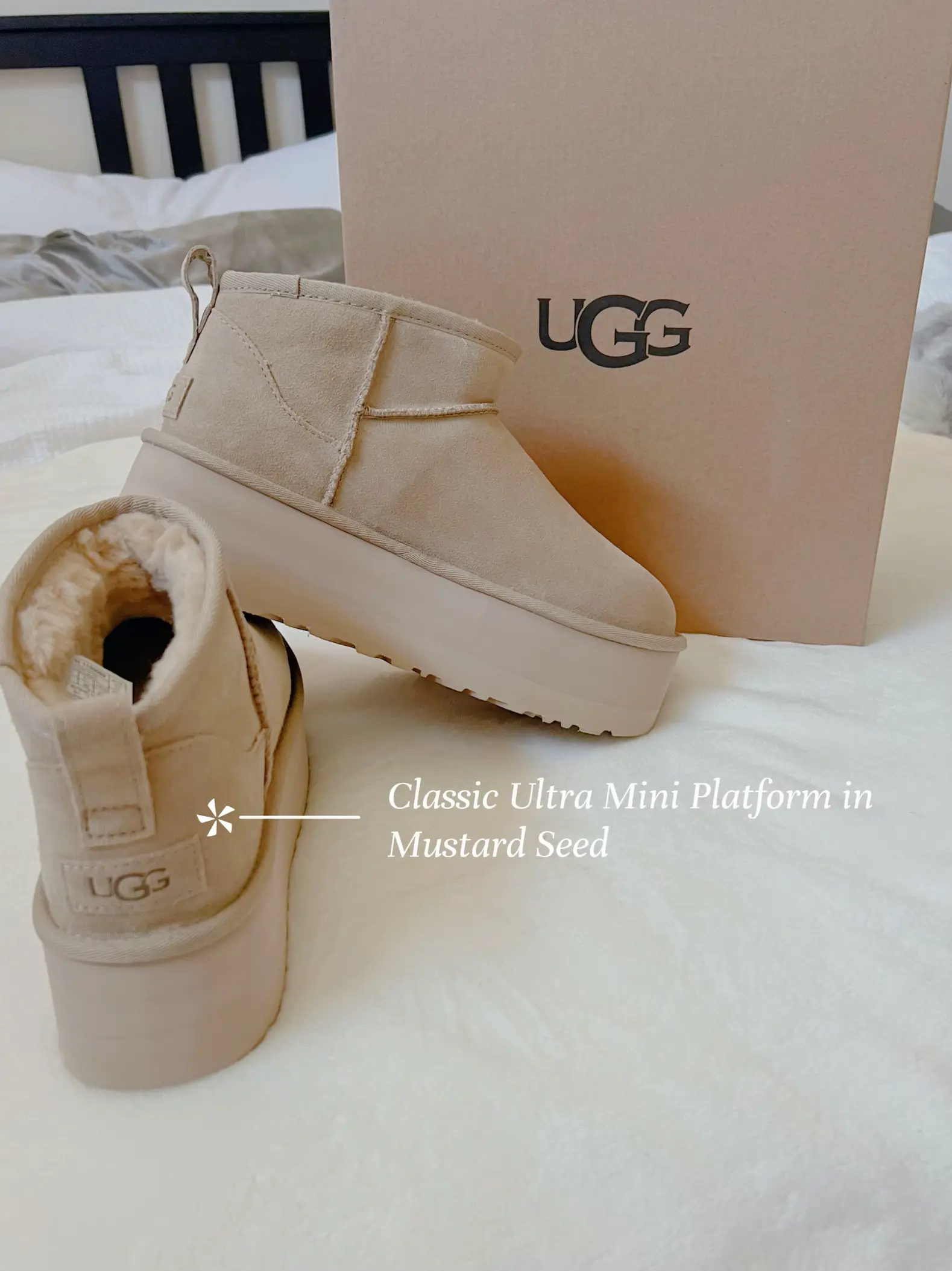 UGG Classic Ultra Mini Platform Boot Mustard Seed