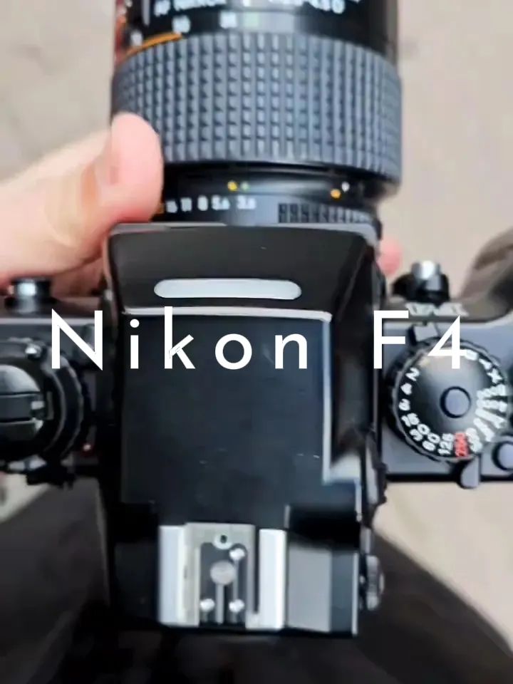 ニコンのフィルム一眼レフ「Nikon F4」試写レビュー｜AFなしでピント