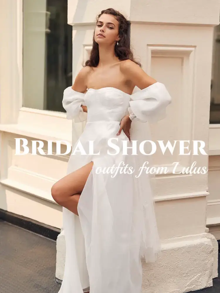 What to Wear to a Bridal Shower as the Bride