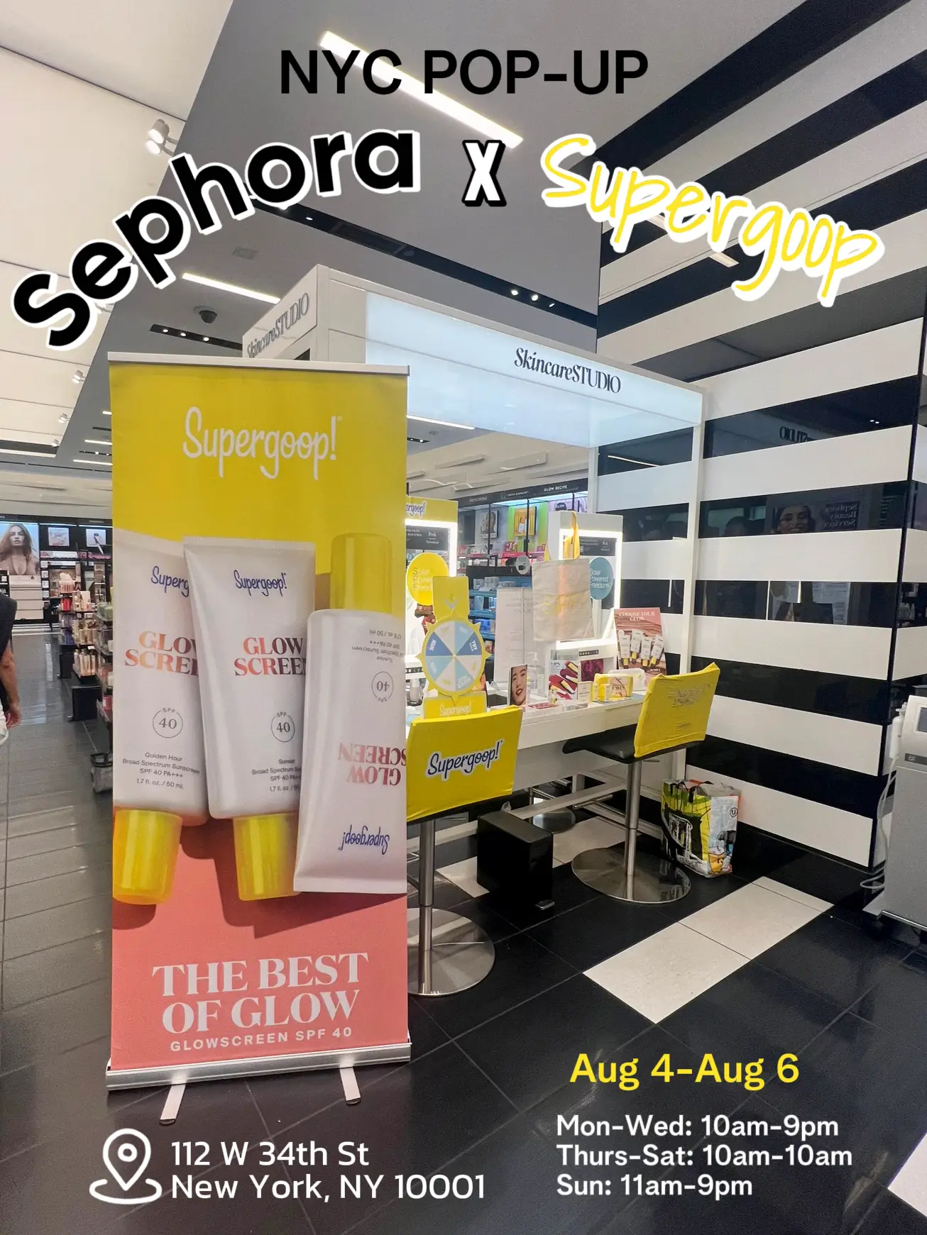 Largest Sephora Store in North America: 34th Street in NYC