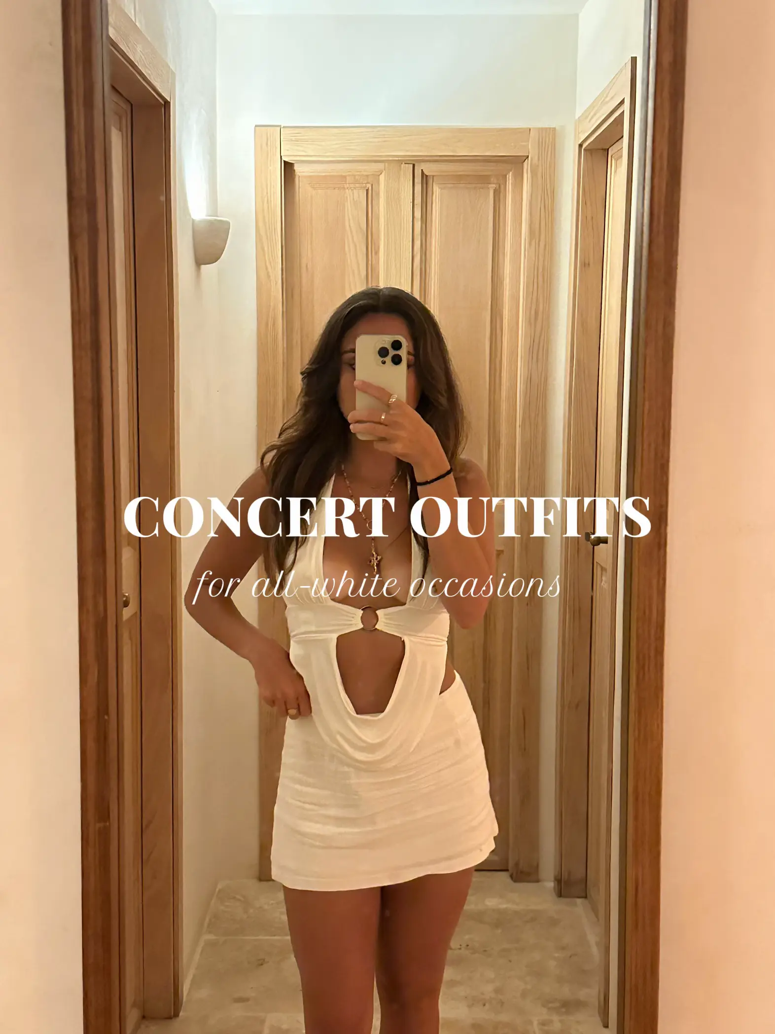 All white hotsell concert outfit