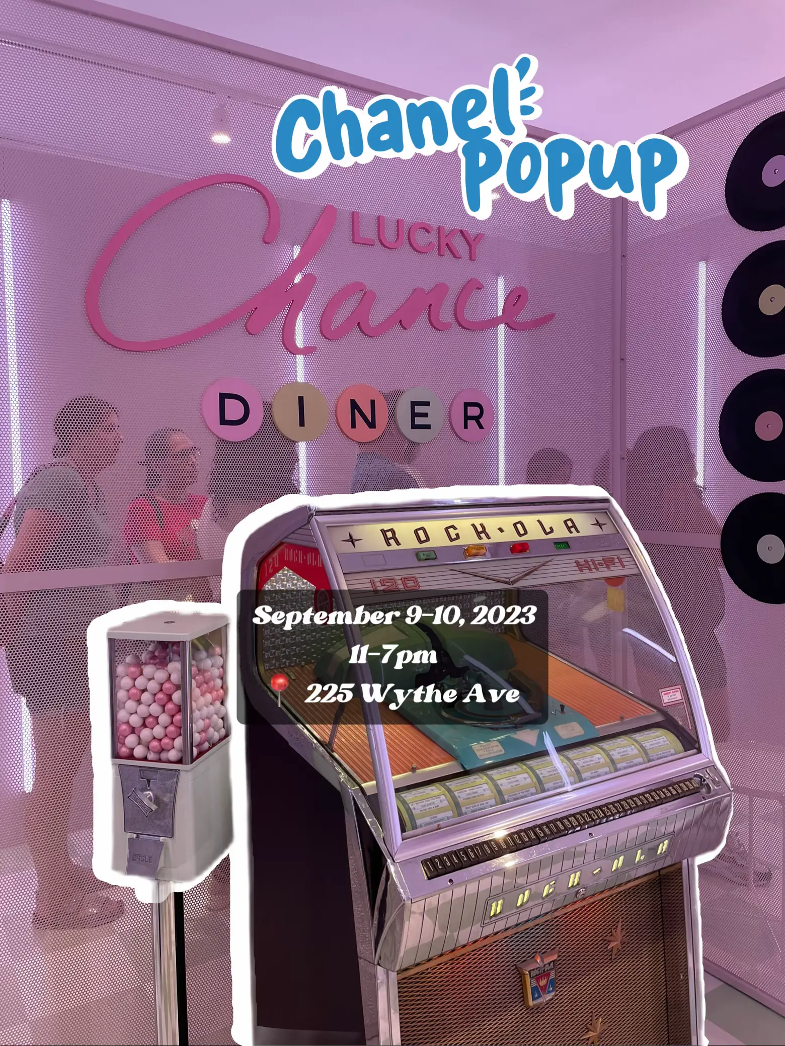 CHANEL'S LUCKY CHANCE DINER POP UP, NYC — Average Socialite