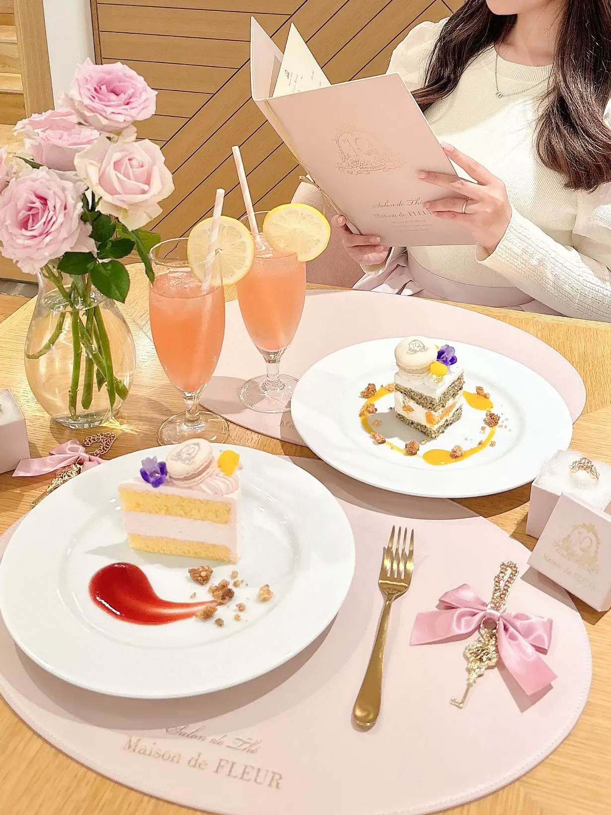 2日間限定カフェ🍰メゾンドフルール | SAKI🎀が投稿したフォトブック