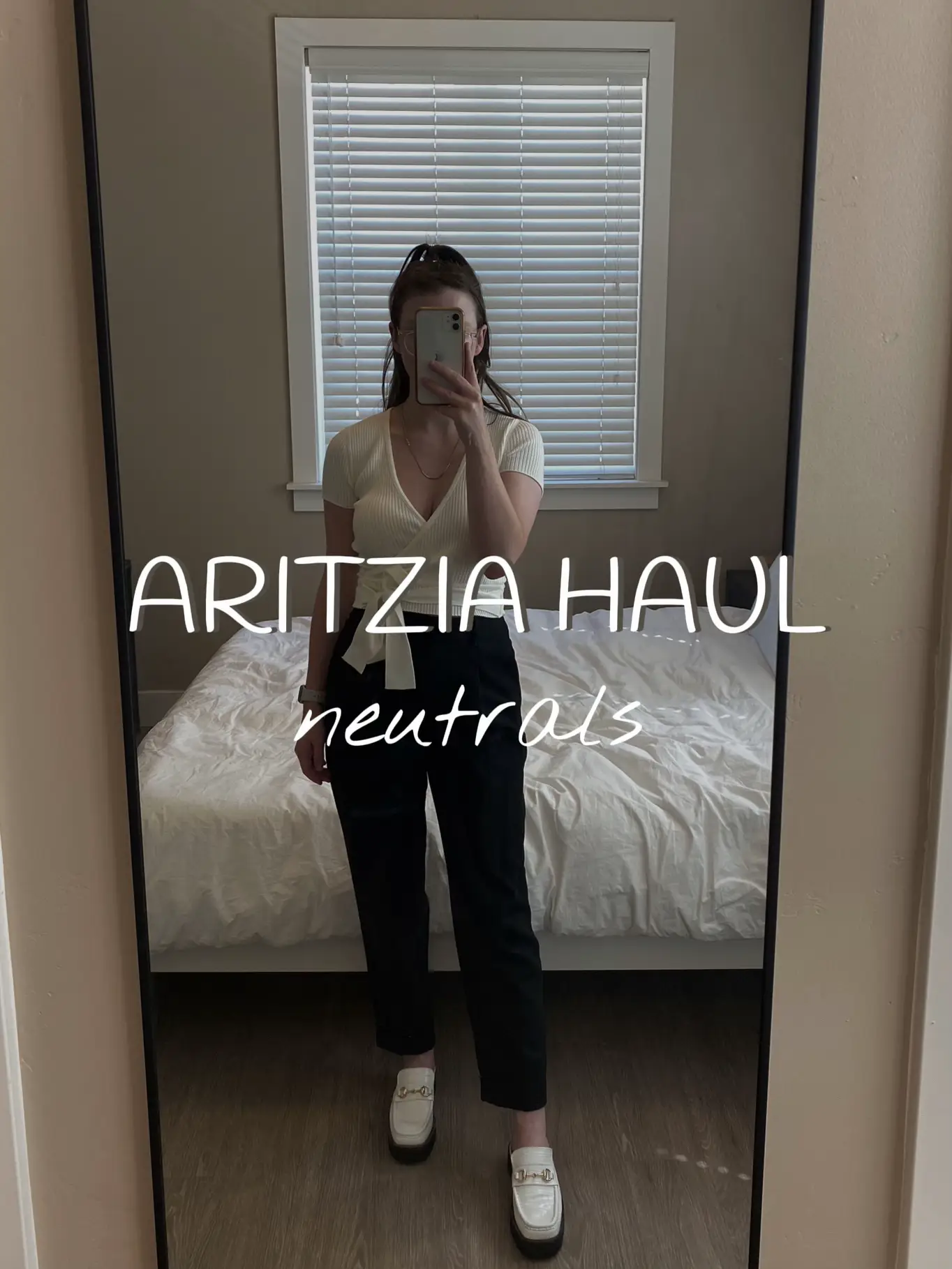 haul coming soon!! also why does aritzia not have mirrors inside